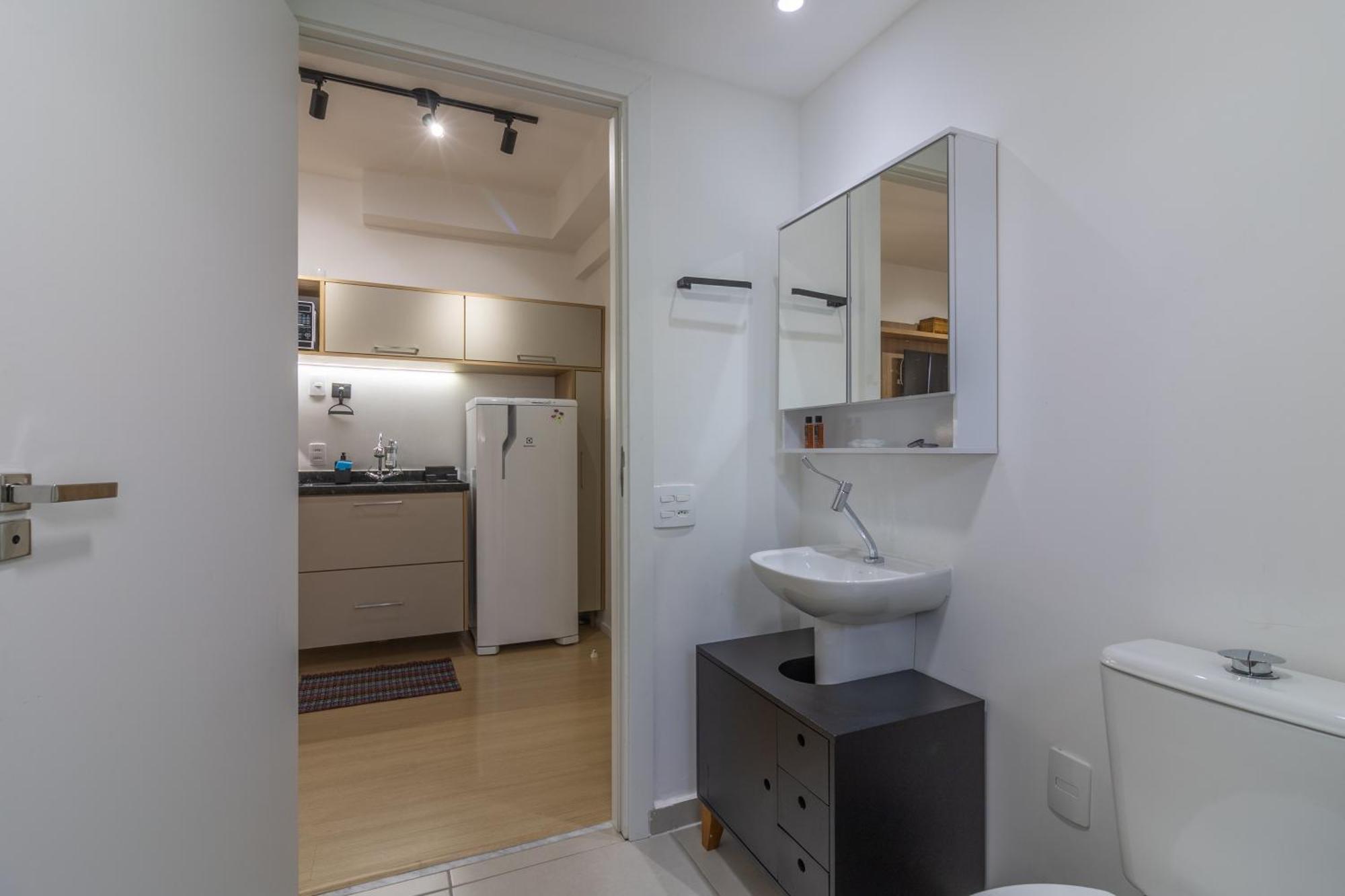 Studio Completo A 3 Min Do Metro Vila Madalena Apartamento São Paulo